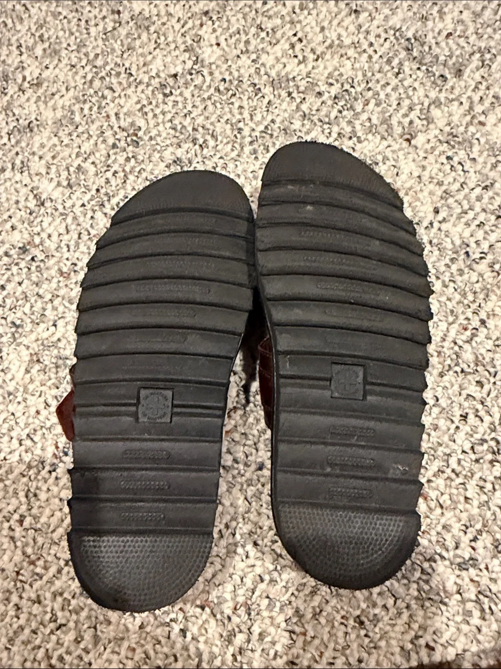 Dr. Martens leather slide